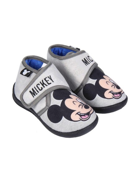 3D House Slippers Mickey Mouse Light grey