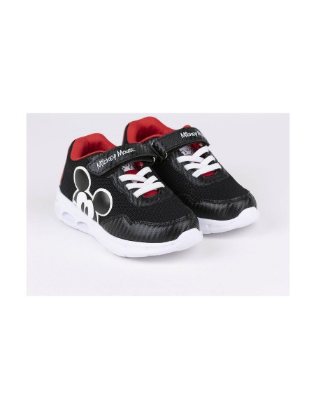 LED Trainers Mickey Mouse Black