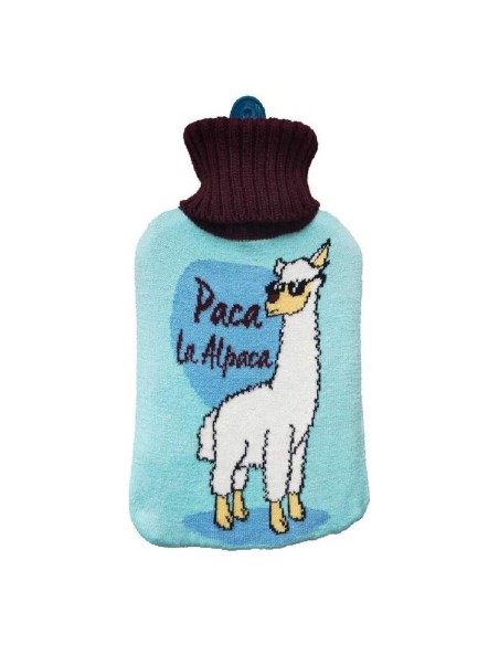 Hot Water Bottle EDM 76777 Celeste Wool 2 L