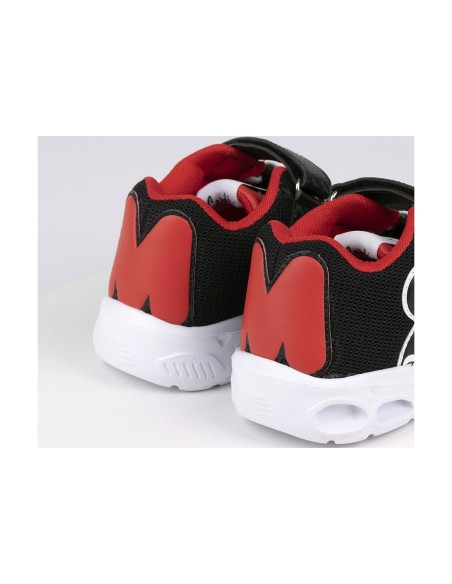 LED Trainers Mickey Mouse Black