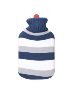Hot Water Bottle EDM 76772 Multicolour Stripes Wool 2 L 2