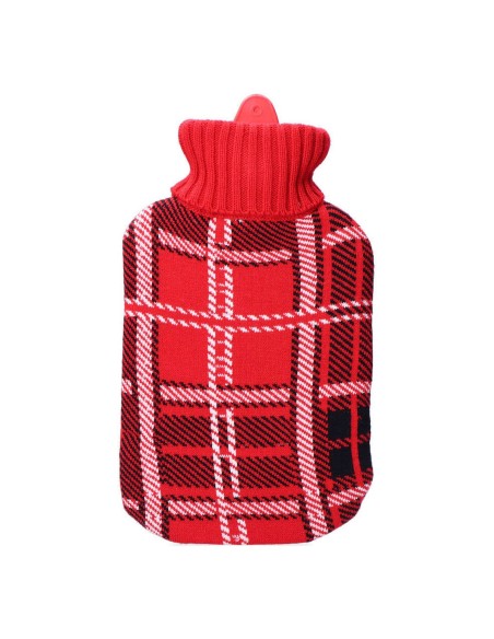 Hot Water Bottle EDM 76773 Red Scottish Man Wool 2 L Plastic