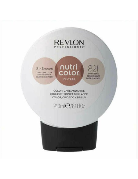 Permanent Dye Nutri Color Revlon 7258709821 821 Beige Nº 821 240 ml (240 ml)
