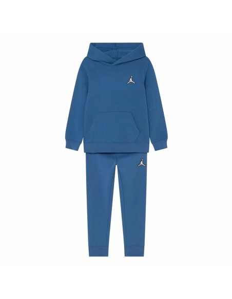 Sports Outfit for Baby Jordan Mj Essentials Flc Po Set Blue 2 Pieces