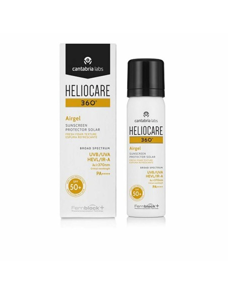 Facial Sun Cream Heliocare 360º Airgel Photo Immune Protector Spf 50 (60 ml)