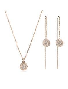 Women's necklace and matching earrings set Swarovski 5683451