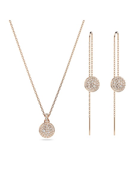 Women's necklace and matching earrings set Swarovski 5683451