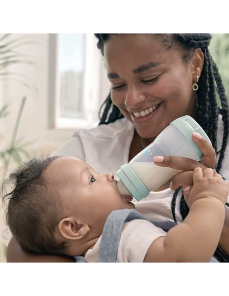 Baby's bottle MAM Fishes Green Beige
