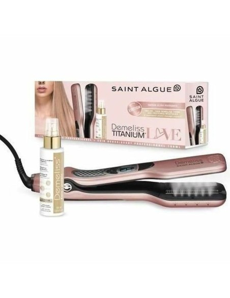 Hair Straightener Saint-Algue Demeliss TITANIUM Love Edition 85 W Pink