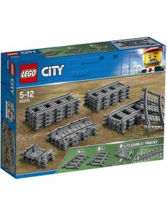 Playset   Lego City 60205 Rail Pack         20 Pieces  
