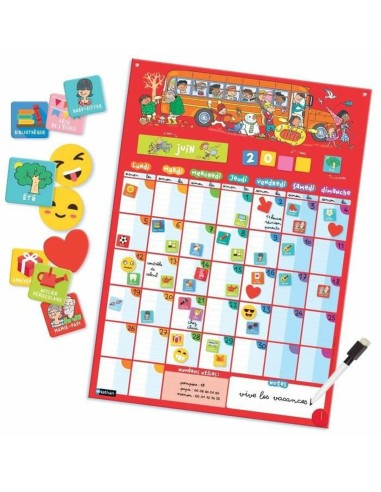 Board game Nathan My Perpetual Magnetic Calendar (FR)
