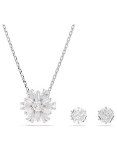 Women's necklace and matching earrings set Swarovski 5691486