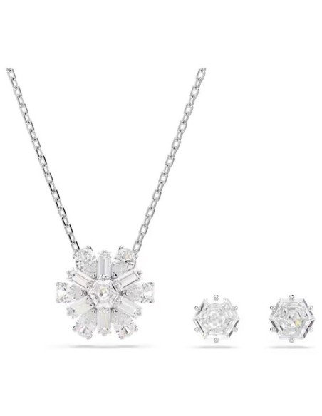 Women's necklace and matching earrings set Swarovski 5691486
