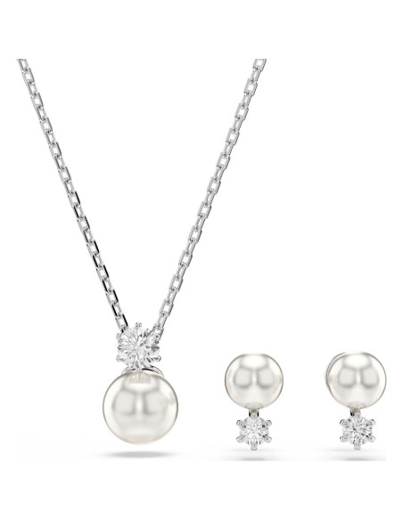 Women's necklace and matching earrings set Swarovski 5689624