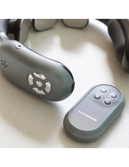 Rechargeable Neck Massager with Remote Control Nekival InnovaGoods