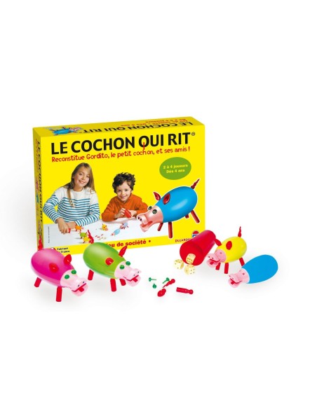 Board game Dujardin Laughing Pig by 4 (FR)
