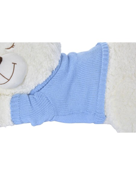 Teddy Bear DKD Home Decor 70 x 30 x 30 cm Blue Pink White Children's (2 Units)