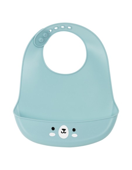 Bib Safta Silicone Blue (21 x 2 x 26 cm)