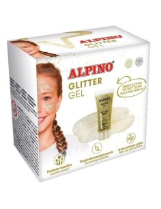 Children's Makeup Alpino Gel Glitter Golden