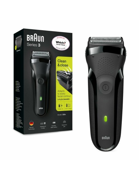 Rechargeable Electric Shaver Braun 3-300S Fast charging