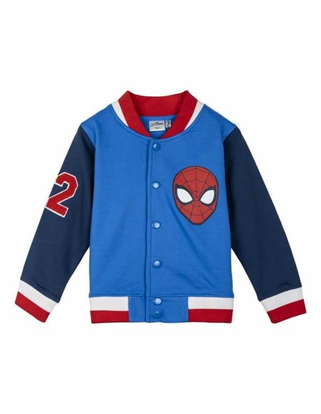 Unisex Sports Jacket Spider-Man Blue (5 Years)