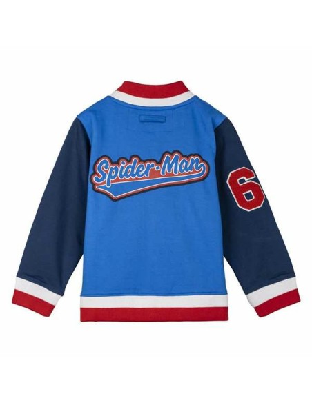 Unisex Sports Jacket Spider-Man Blue (5 Years)