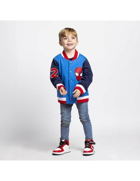Unisex Sports Jacket Spider-Man Blue (5 Years)