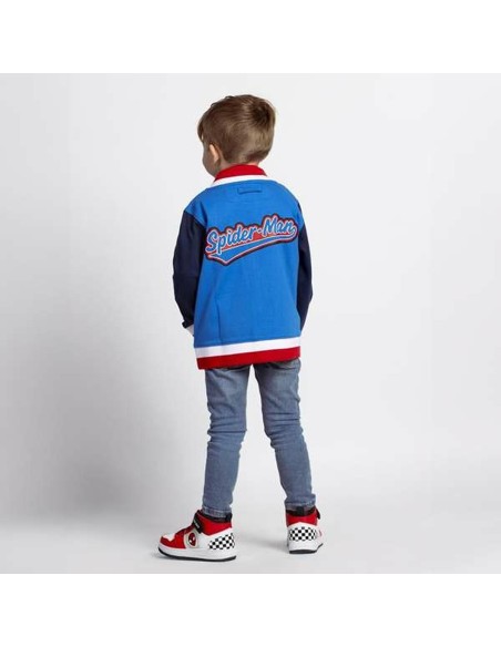 Unisex Sports Jacket Spider-Man Blue (5 Years)