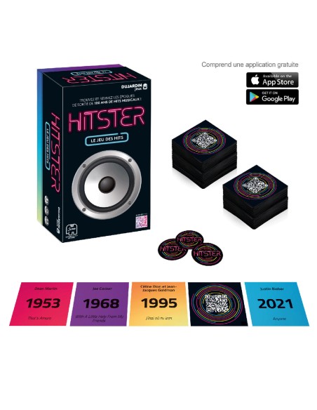 Board game Dujardin Hitster French (FR)