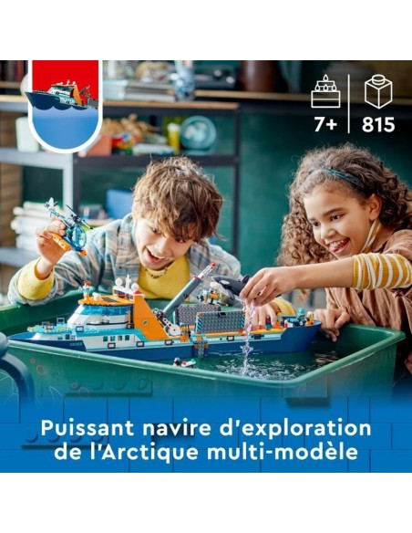 Construction set Lego 60368 The Arctic Exploration Ship Multicolour 815 Pieces