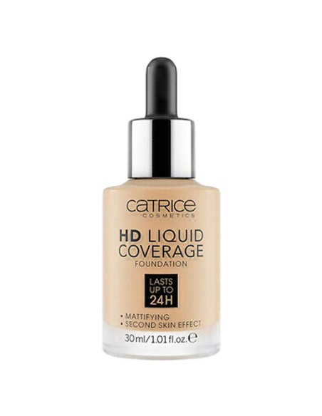 Liquid Make Up Base Catrice HD Liquid Coverage Nº 032 Nude beige 30 ml