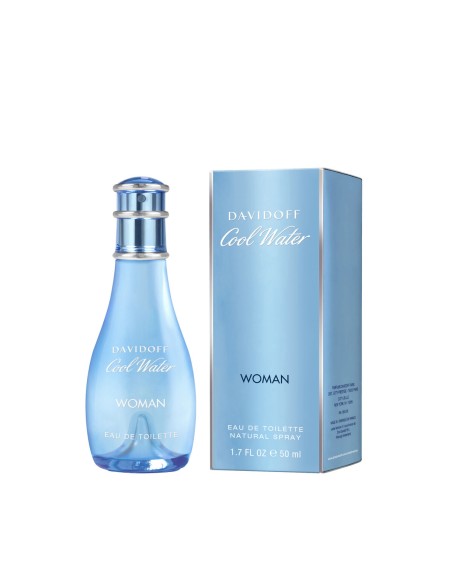 Women's Perfume Davidoff Cool Water Woman EDT 50 ml (1 Unit)