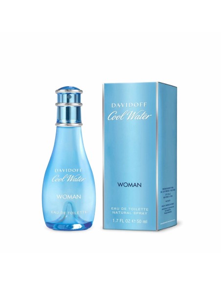 Women's Perfume Davidoff Cool Water Woman EDT 50 ml (1 Unit)