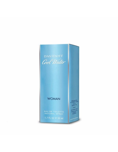 Women's Perfume Davidoff Cool Water Woman EDT 50 ml (1 Unit)