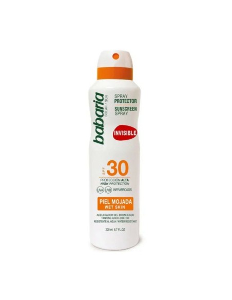 Self-Tanning Spray Babaria 200 ml Spf 30