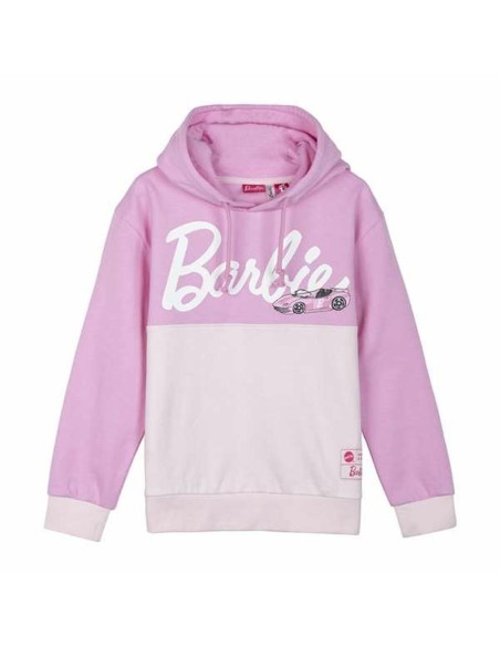 Hooded Sweatshirt for Girls Barbie Pink