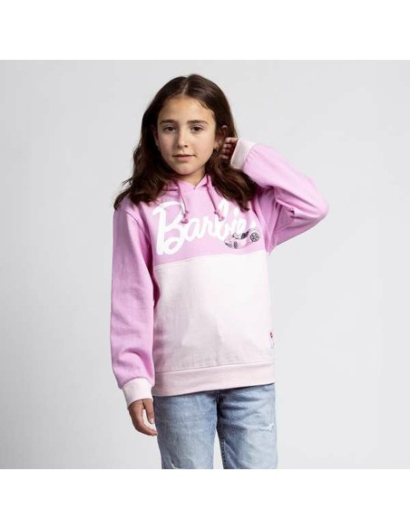 Hooded Sweatshirt for Girls Barbie Pink