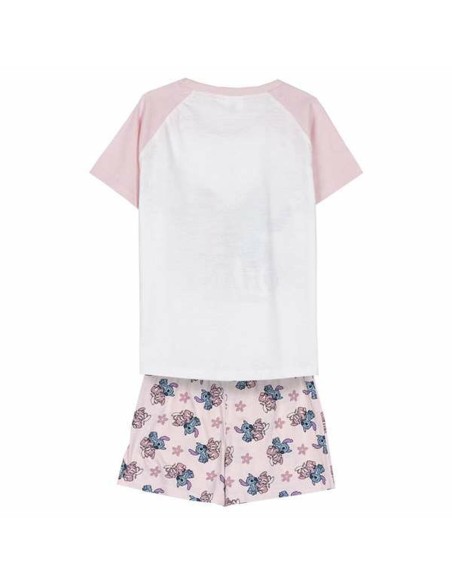 Children's Pyjama Stitch Pink