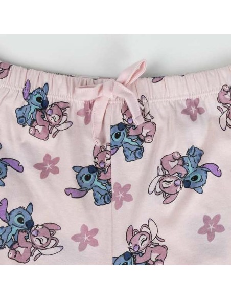 Children's Pyjama Stitch Pink