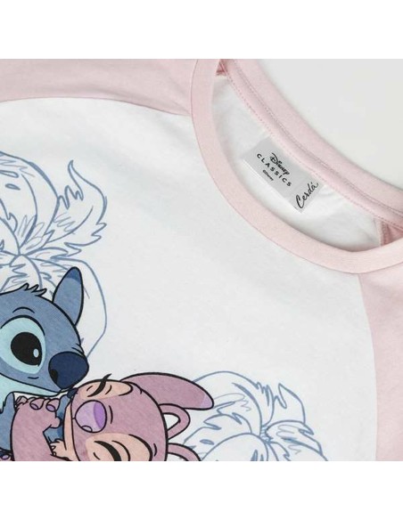 Children's Pyjama Stitch Pink