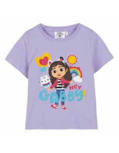 Child's Short Sleeve T-Shirt Gabby's Dollhouse White