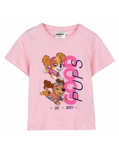 Child's Short Sleeve T-Shirt The Paw Patrol White