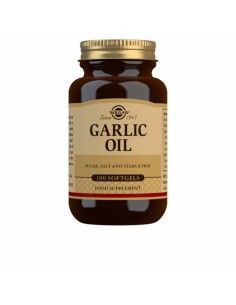 Garlic Oil Pearls Solgar   100 Units