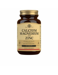 Calcium - Magnesium plus Zinc Solgar Calcio Magnesio Zinc 250 Units