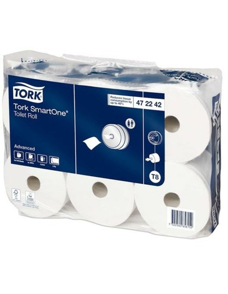 Toilet Roll Tork SmartOne T8 207 m 6 Pieces