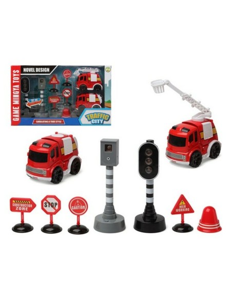 Fire Engine Traffic City 112840 (9 pcs)