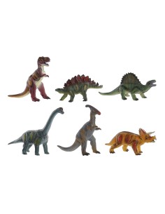 Dinosaur DKD Home Decor 6 Pieces 36 x 12,5 x 27 cm