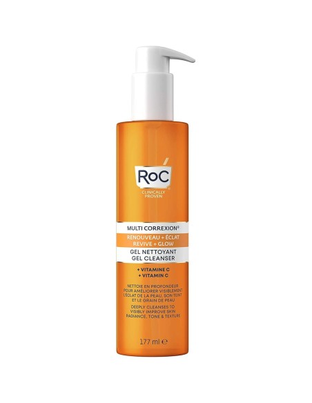 Facial Cleansing Gel Roc Revive Glow 177 ml