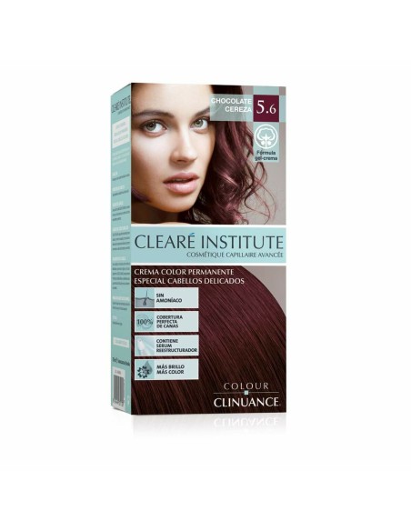 Permanent Colour Creme Clearé Institute Colour Clinuance Nº 5.6-chocolate cereza