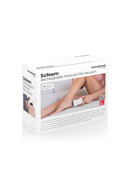 Rechargeable Pedicure File with Integrated Vacuum Sofeem InnovaGoods